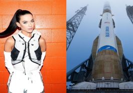 Katy Perry Bersama Temannya Sukses Menjelajah Luar Angkasa