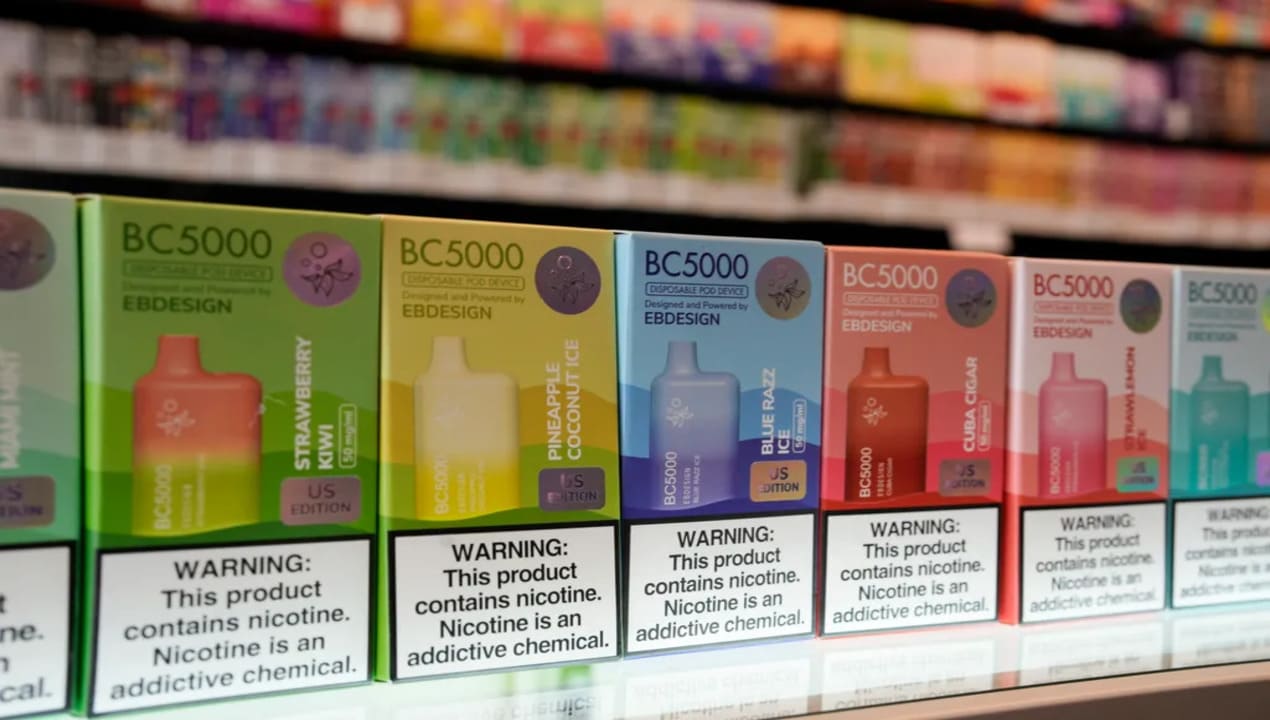 Vape Ilegal Tiongkok Banjiri Amerika Lewat Celah Distribusi Gelap