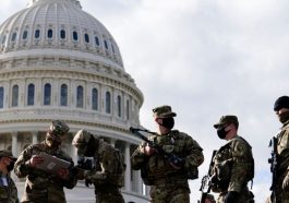 Ketegangan Federal Garda Nasional Bersenjata di Washington