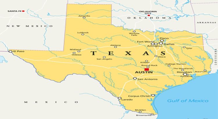 Peta Distrik Texas Picu Ketegangan Politik Nasional