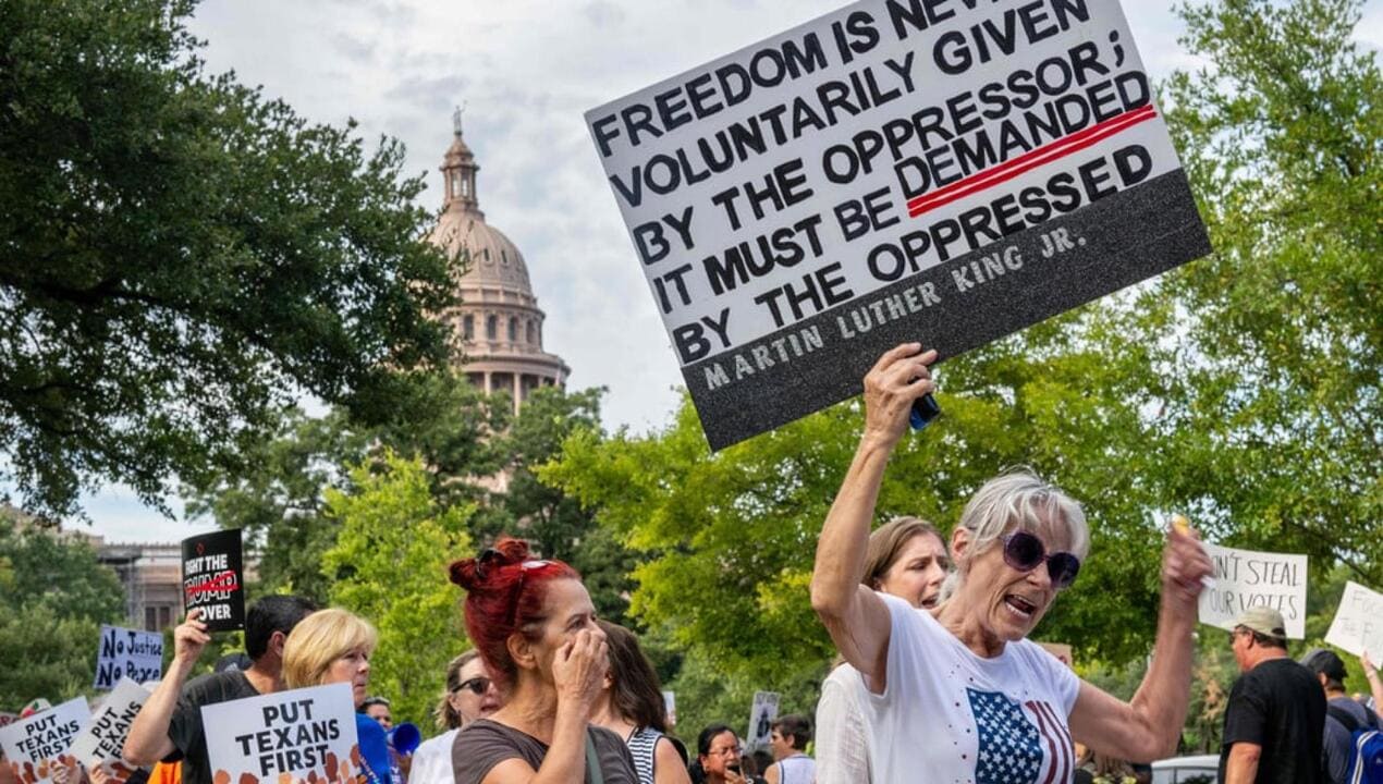 Senat Texas Sahkan RUU Penataan Ulang Distrik