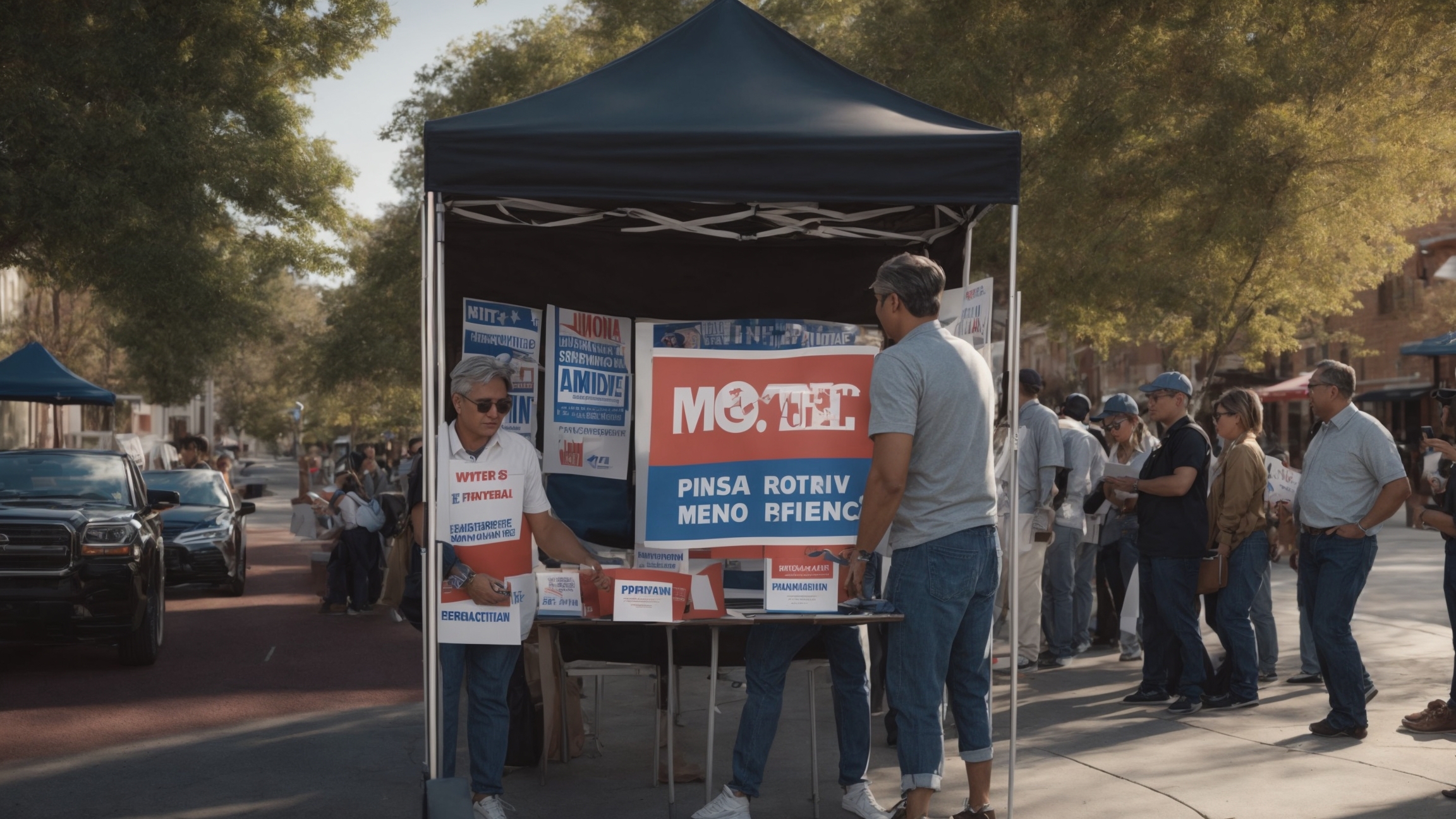 Small parties in US promoting their political campaign